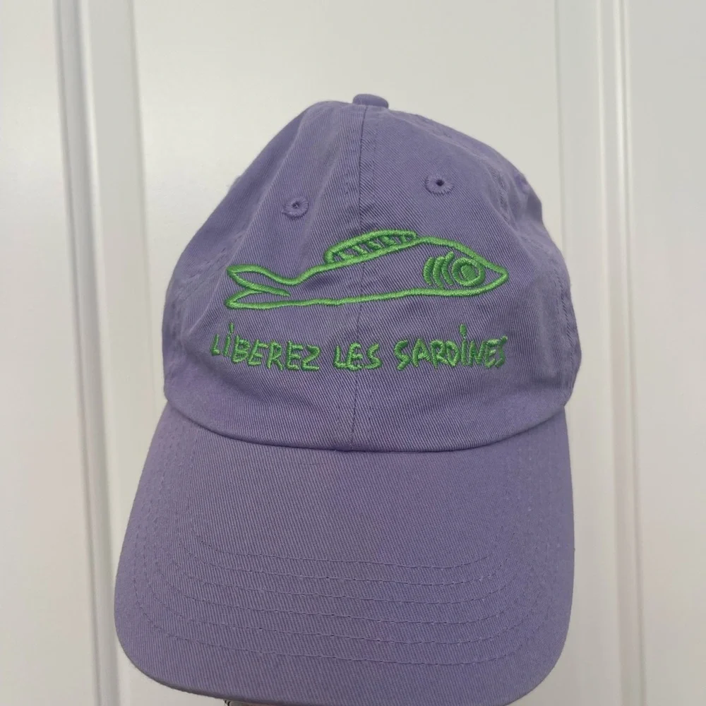 💜Updated!💜 Clare V. Liberes le sardines Lavender Baseball Hat - Picture 6 of 11